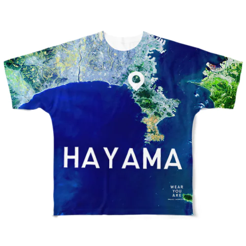 神奈川県 横須賀市 All-Over Print T-Shirt