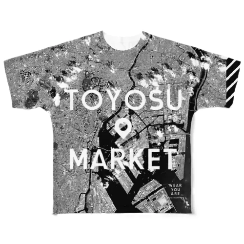 東京都 中央区 フルグラフィックTシャツ