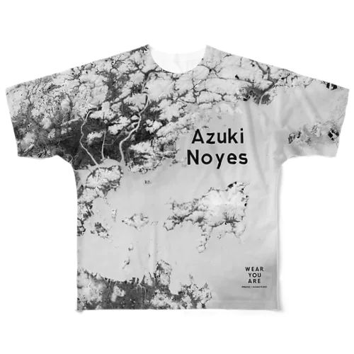 岡山県 瀬戸内市 All-Over Print T-Shirt