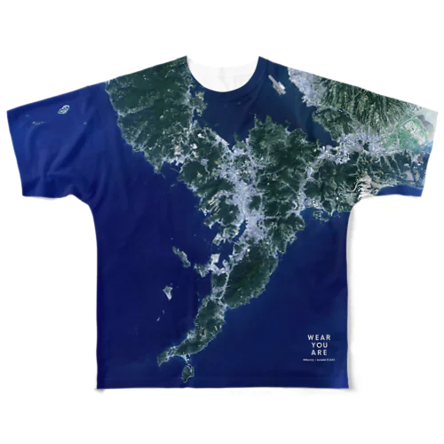 長崎県 西彼杵郡 All-Over Print T-Shirt