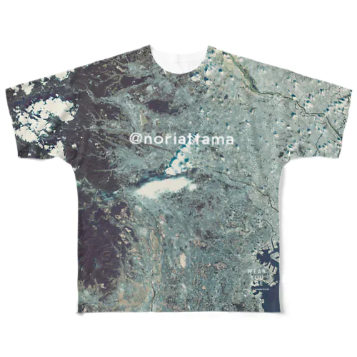 東京都 多摩市 All-Over Print T-Shirt