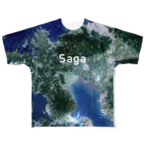 佐賀県 多久市 All-Over Print T-Shirt