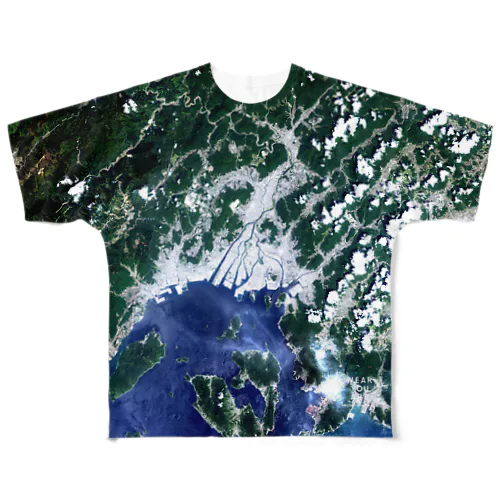 広島県 広島市 All-Over Print T-Shirt