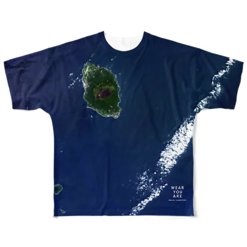 東京都 大島町 All-Over Print T-Shirt