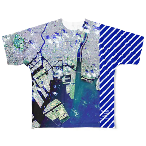 東京都 江東区 フルグラフィックTシャツ