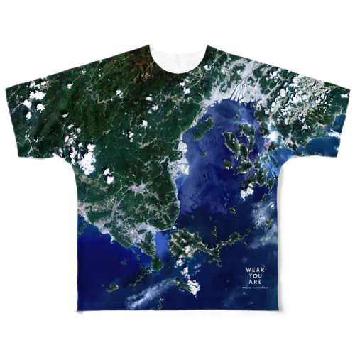 山口県 岩国市 All-Over Print T-Shirt