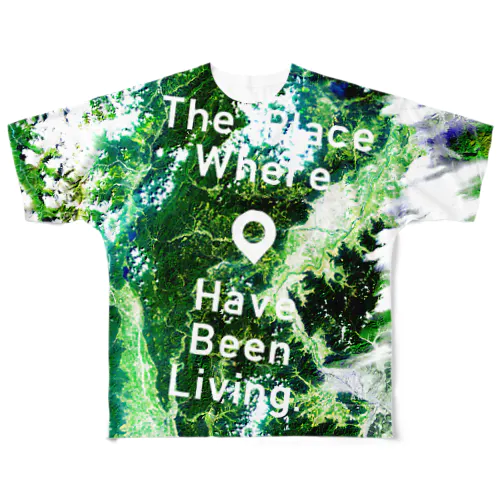 長野県 長野市 All-Over Print T-Shirt