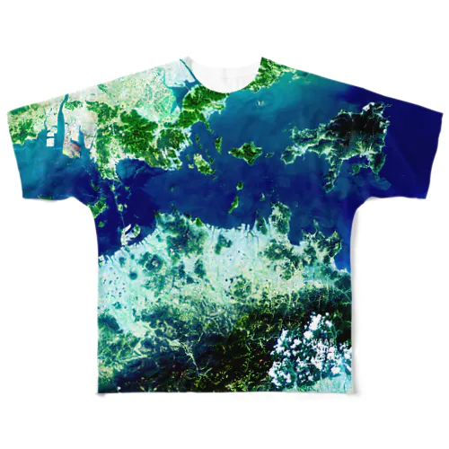 香川県 高松市 All-Over Print T-Shirt