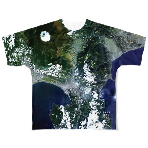 静岡県 裾野市 All-Over Print T-Shirt