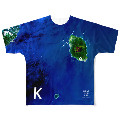 東京都 大島町 All-Over Print T-Shirt