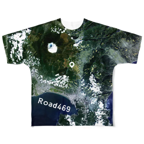 静岡県 裾野市 All-Over Print T-Shirt