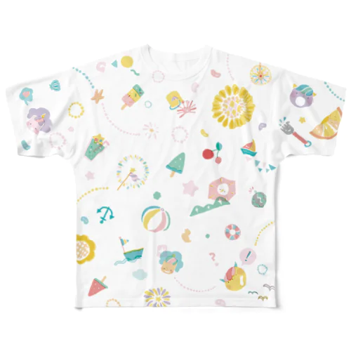 夏だぜ！オニオニズ フルグラフィックTシャツ