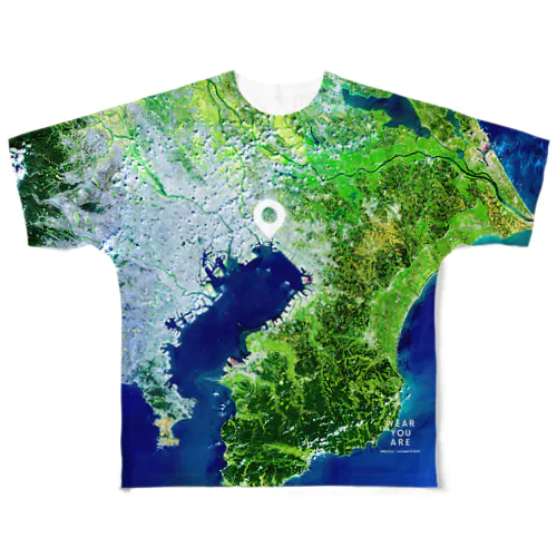 千葉県 市原市 フルグラフィックTシャツ