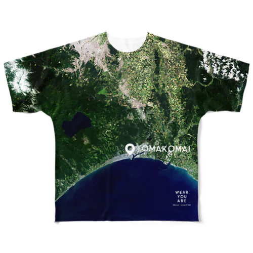 北海道 苫小牧市 All-Over Print T-Shirt