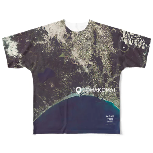 北海道 苫小牧市 All-Over Print T-Shirt