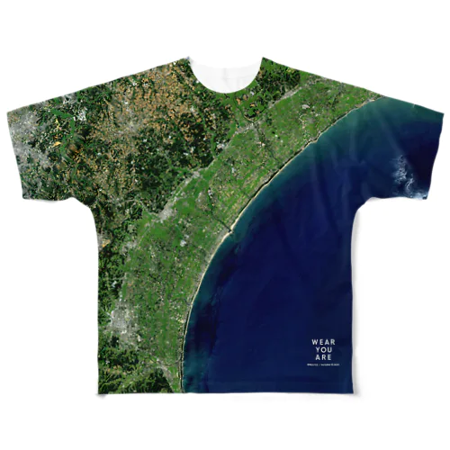千葉県 山武市 All-Over Print T-Shirt