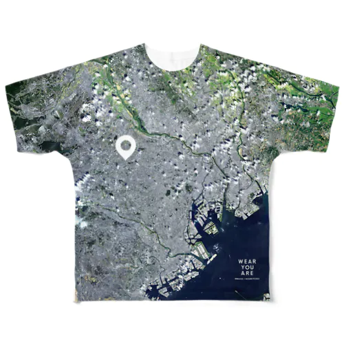 東京都 豊島区 フルグラフィックTシャツ