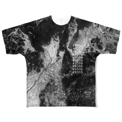 京都府 宇治市 All-Over Print T-Shirt