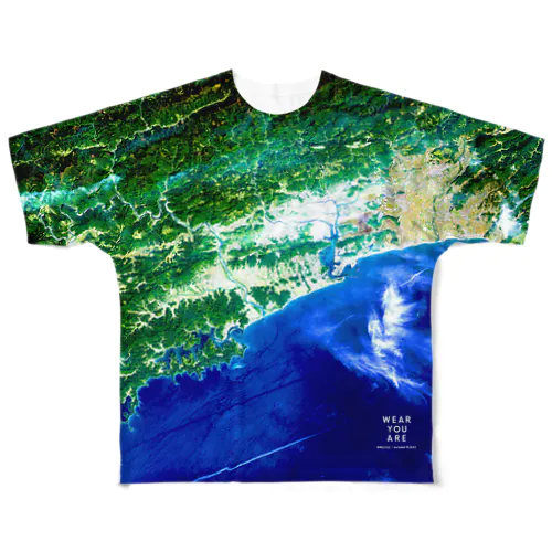 高知県 高知市 All-Over Print T-Shirt