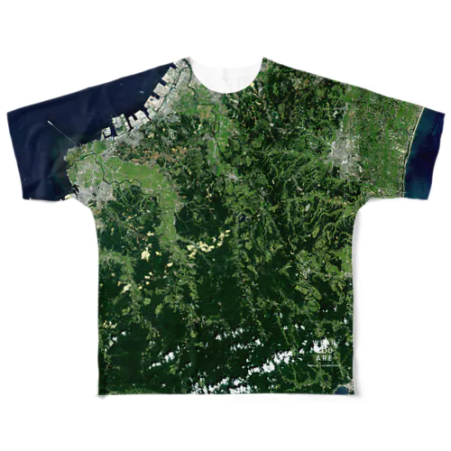 千葉県 市原市 All-Over Print T-Shirt