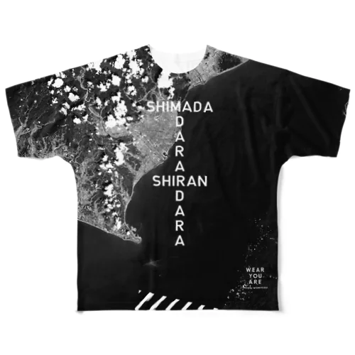 静岡県 榛原郡 All-Over Print T-Shirt