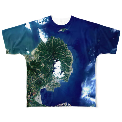 大分県 国東市 All-Over Print T-Shirt