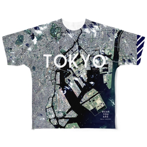 東京都 港区 All-Over Print T-Shirt