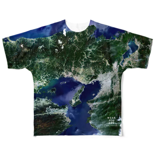 兵庫県 加古川市 All-Over Print T-Shirt