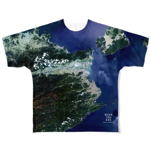 徳島県 鳴門市 All-Over Print T-Shirt
