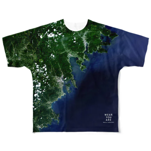 宮城県 気仙沼市 All-Over Print T-Shirt