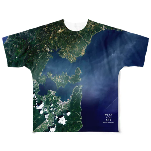 石川県 七尾市 All-Over Print T-Shirt