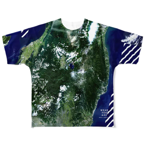福島県 郡山市 フルグラフィックTシャツ