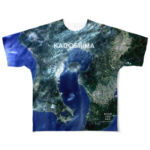 鹿児島県 垂水市 フルグラフィックTシャツ