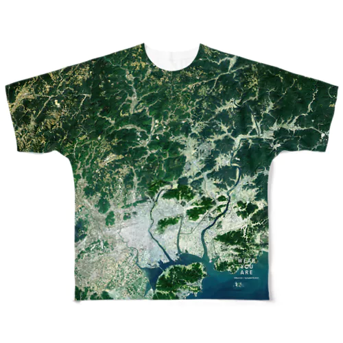岡山県 岡山市 All-Over Print T-Shirt