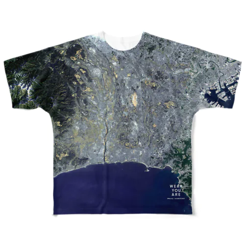 神奈川県 相模原市 All-Over Print T-Shirt