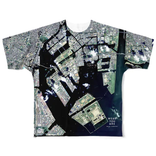 東京都 江東区 フルグラフィックTシャツ