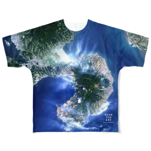 長崎県 雲仙市 All-Over Print T-Shirt