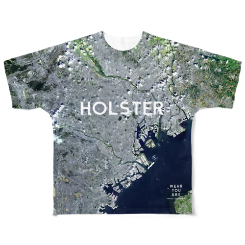 東京都 渋谷区 フルグラフィックTシャツ