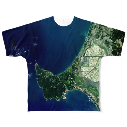 秋田県 男鹿市 All-Over Print T-Shirt