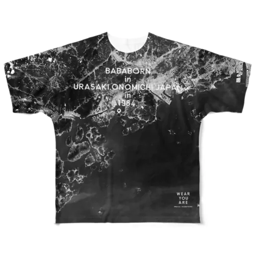 広島県 福山市 All-Over Print T-Shirt