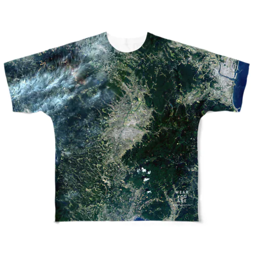 宮崎県 都城市 All-Over Print T-Shirt