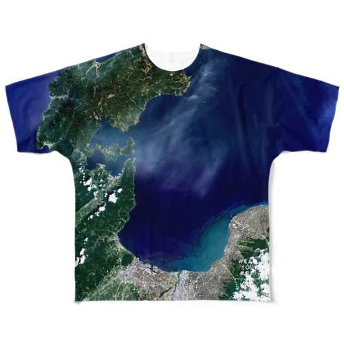 石川県 七尾市 All-Over Print T-Shirt