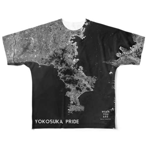 神奈川県 横須賀市 All-Over Print T-Shirt