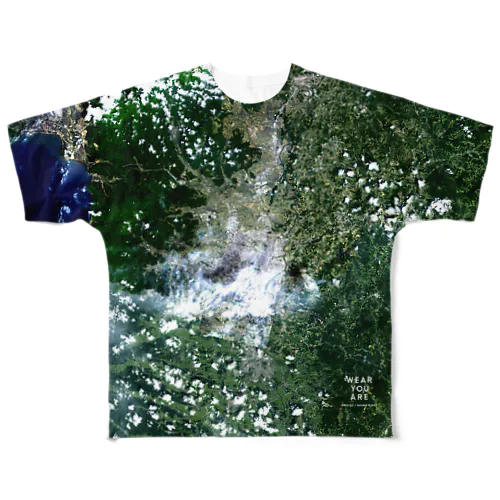 福島県 郡山市 All-Over Print T-Shirt