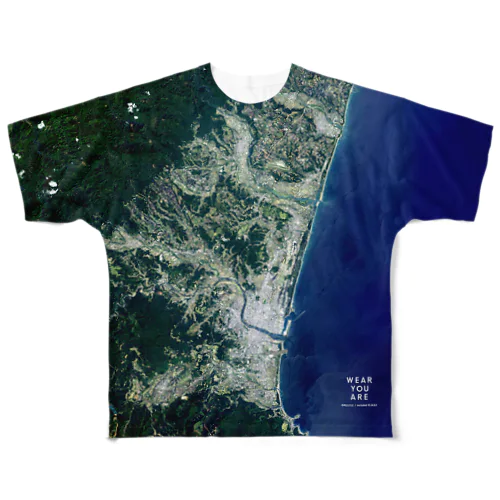 宮崎県 宮崎市 All-Over Print T-Shirt