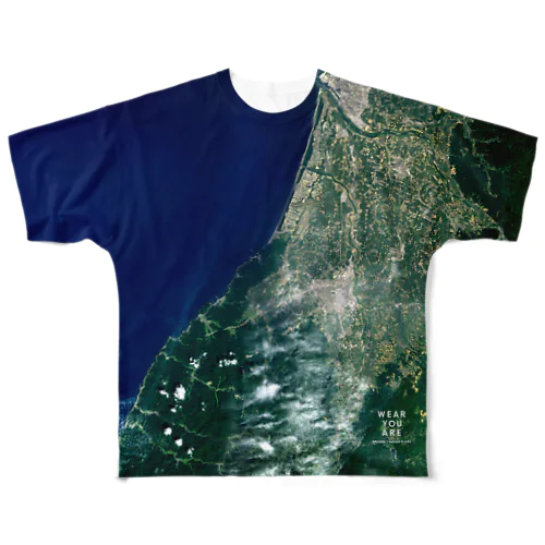 山形県 酒田市 All-Over Print T-Shirt