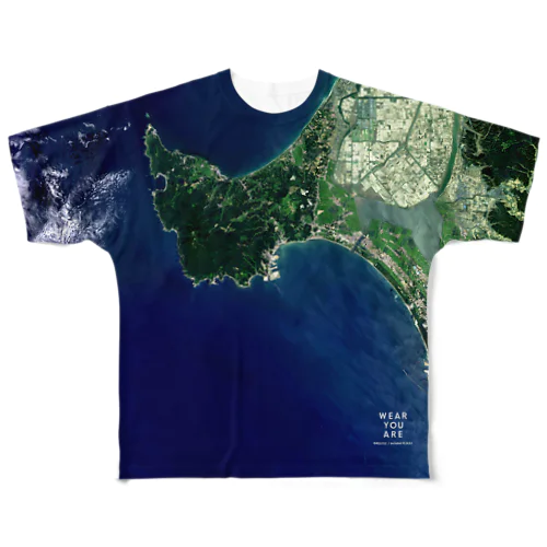 秋田県 男鹿市 All-Over Print T-Shirt