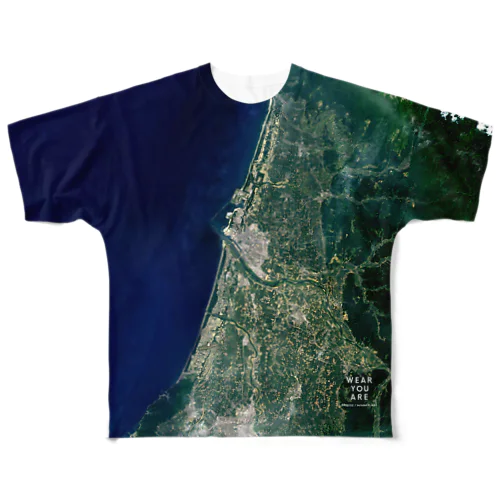 山形県 酒田市 All-Over Print T-Shirt