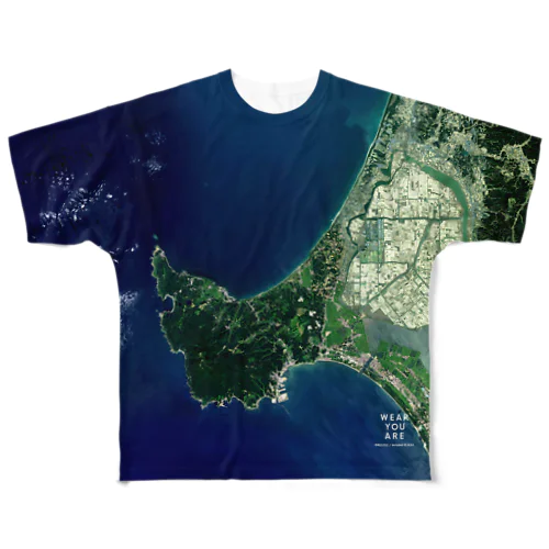 秋田県 男鹿市 All-Over Print T-Shirt