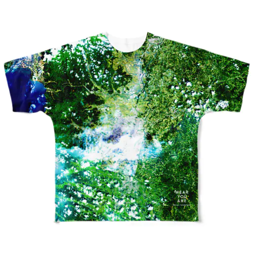 福島県 郡山市 All-Over Print T-Shirt